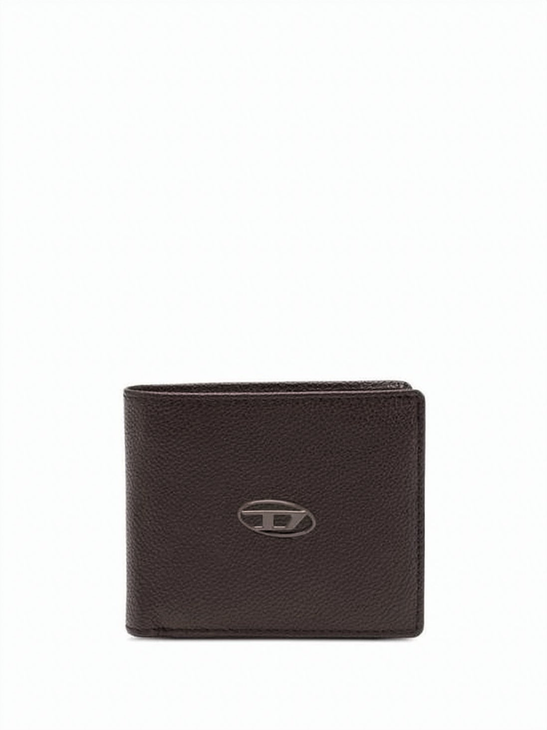 Textured Leather Bifold Wallet