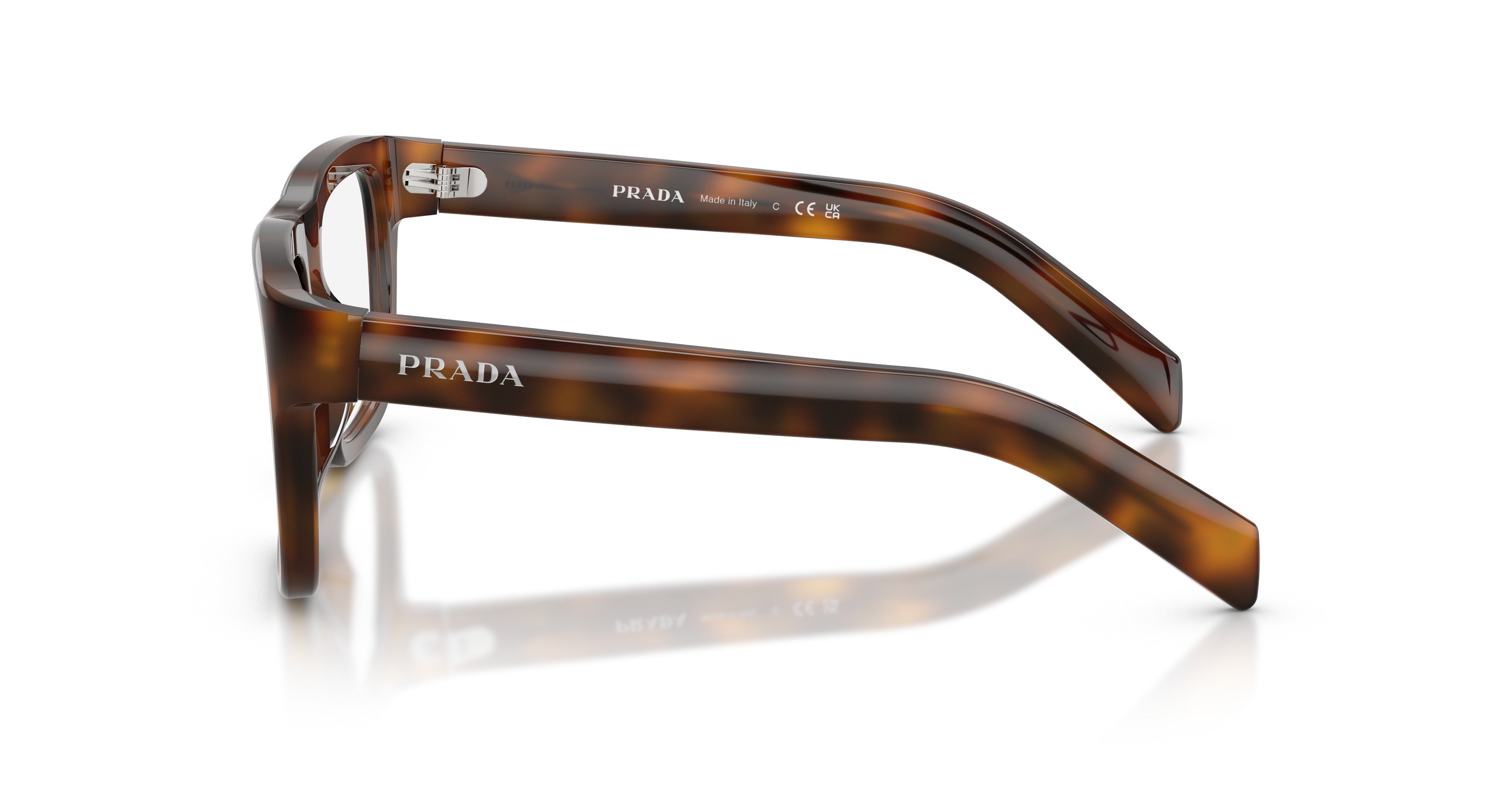 0pr D02v Oversized Square Frame Tortoiseshell Acetate Sunglasses