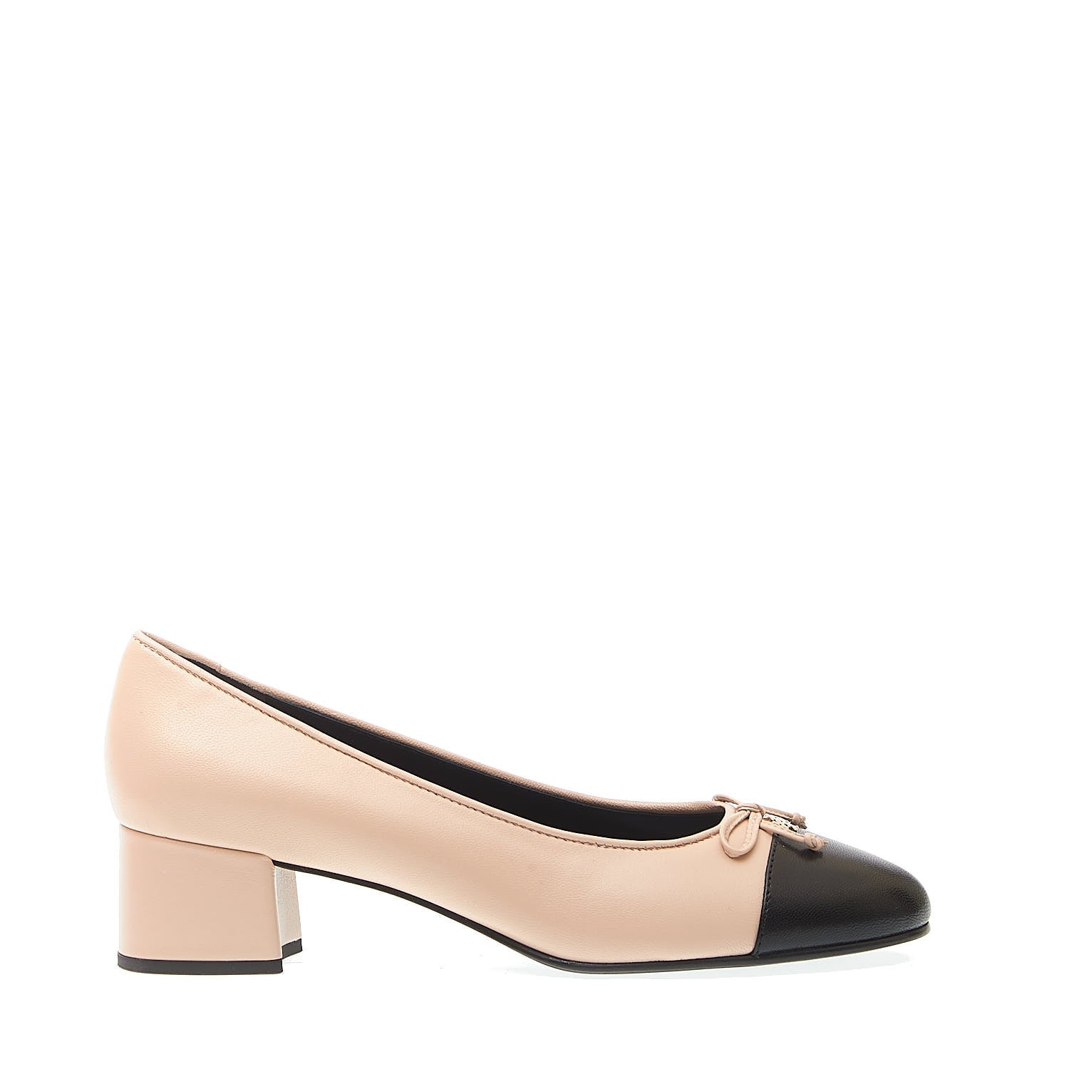 Pump Beige And Black