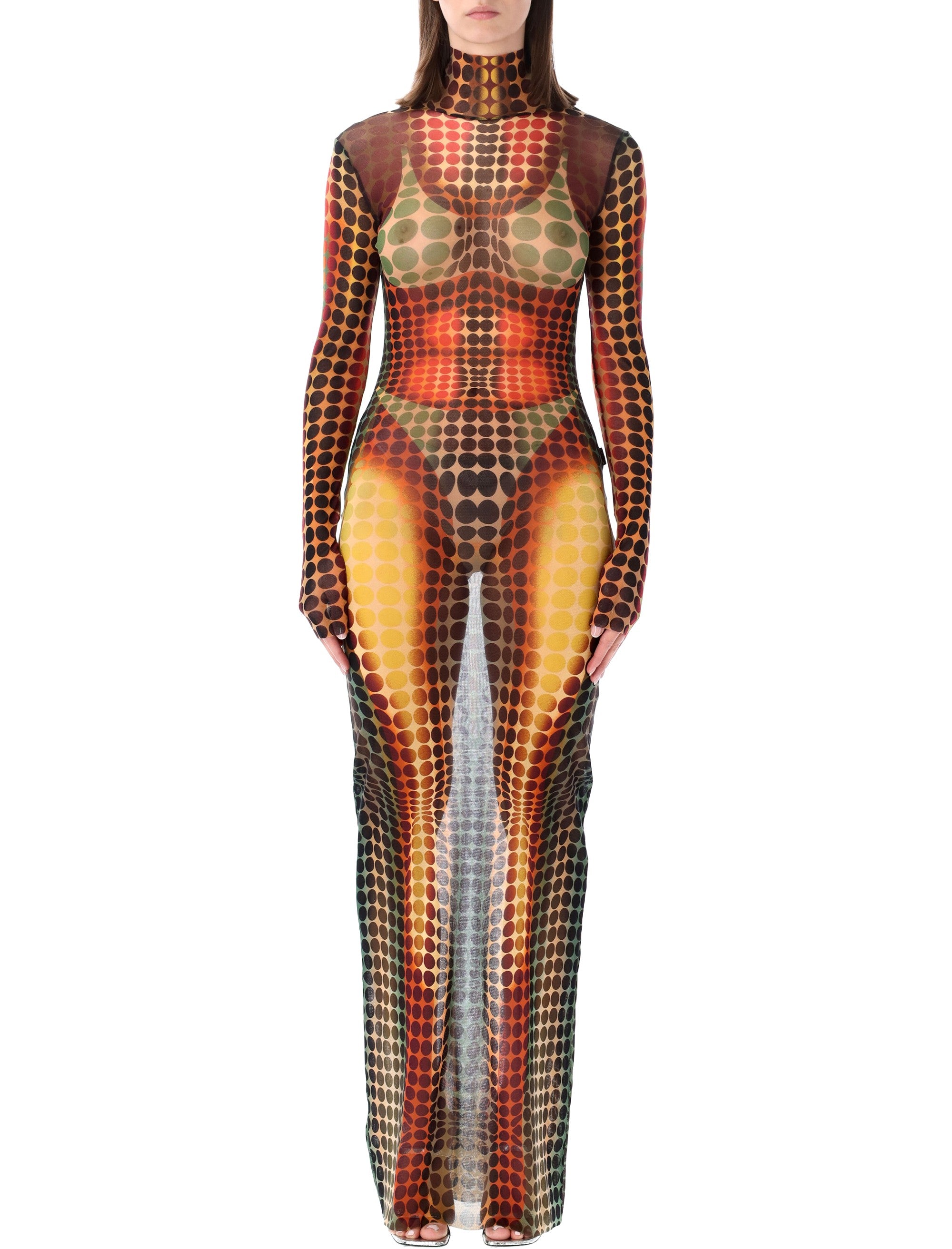 Dots Re-Edition Long Dress