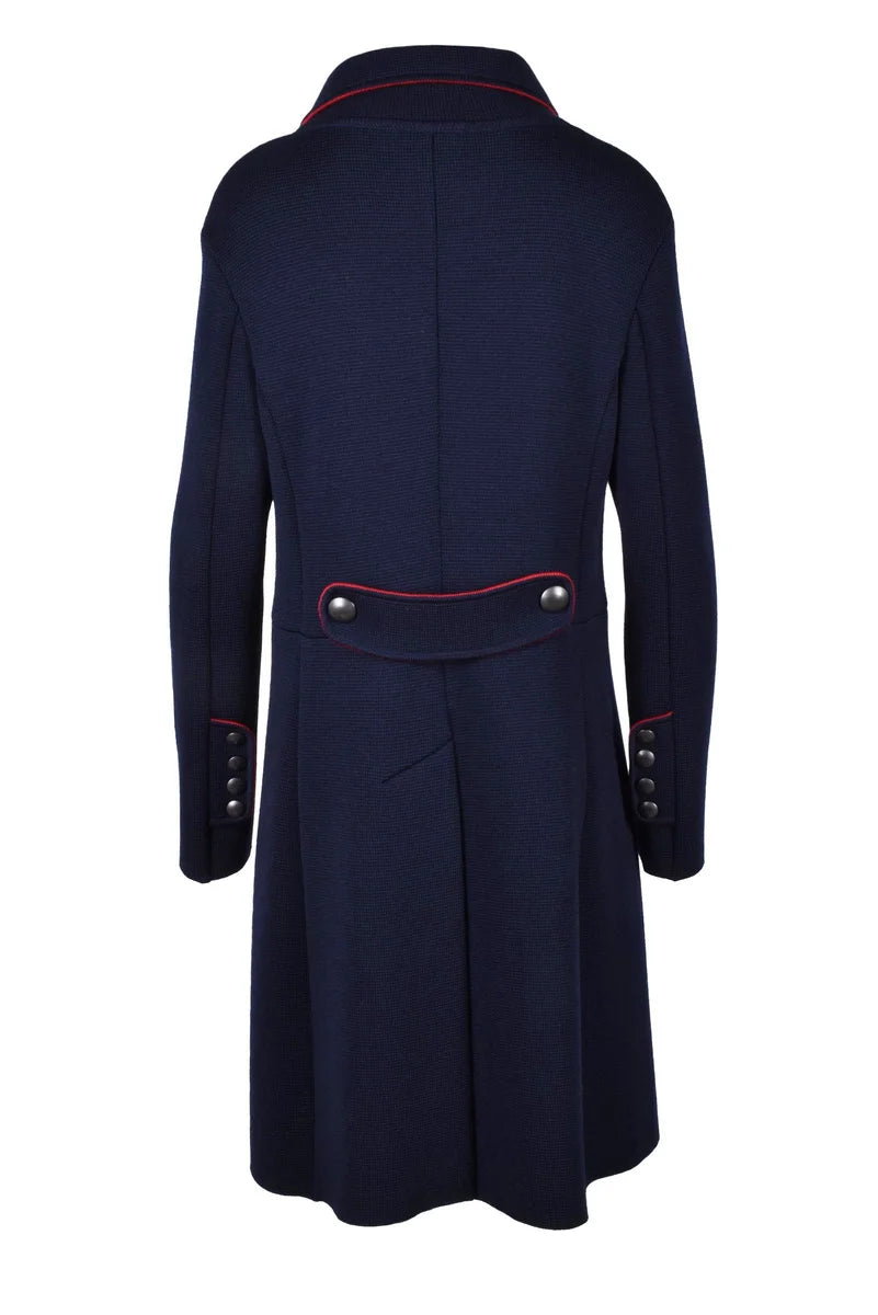 Knit Coat - Blue