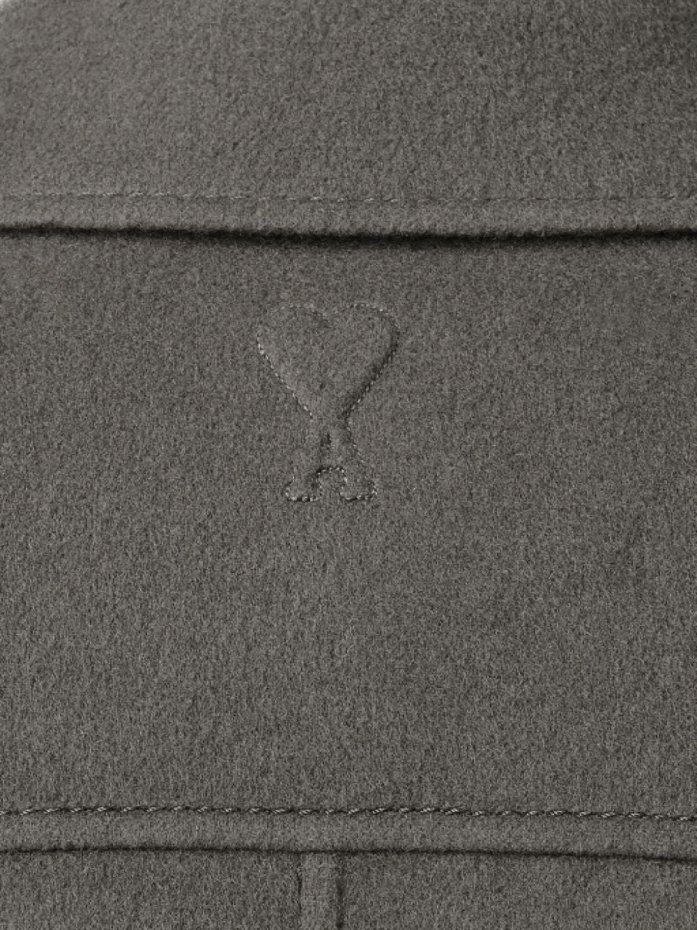 Single-Breasted Coat with Notched Lapel