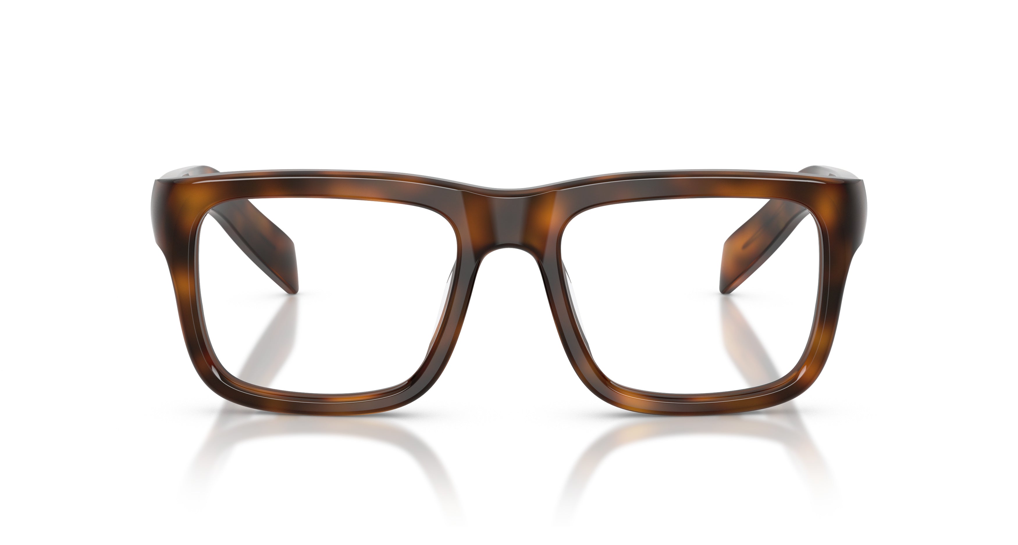 0pr D02v Oversized Square Frame Tortoiseshell Acetate Sunglasses