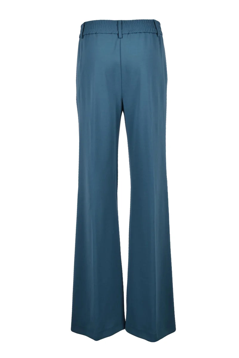 Classic Wide Leg Pants - Green