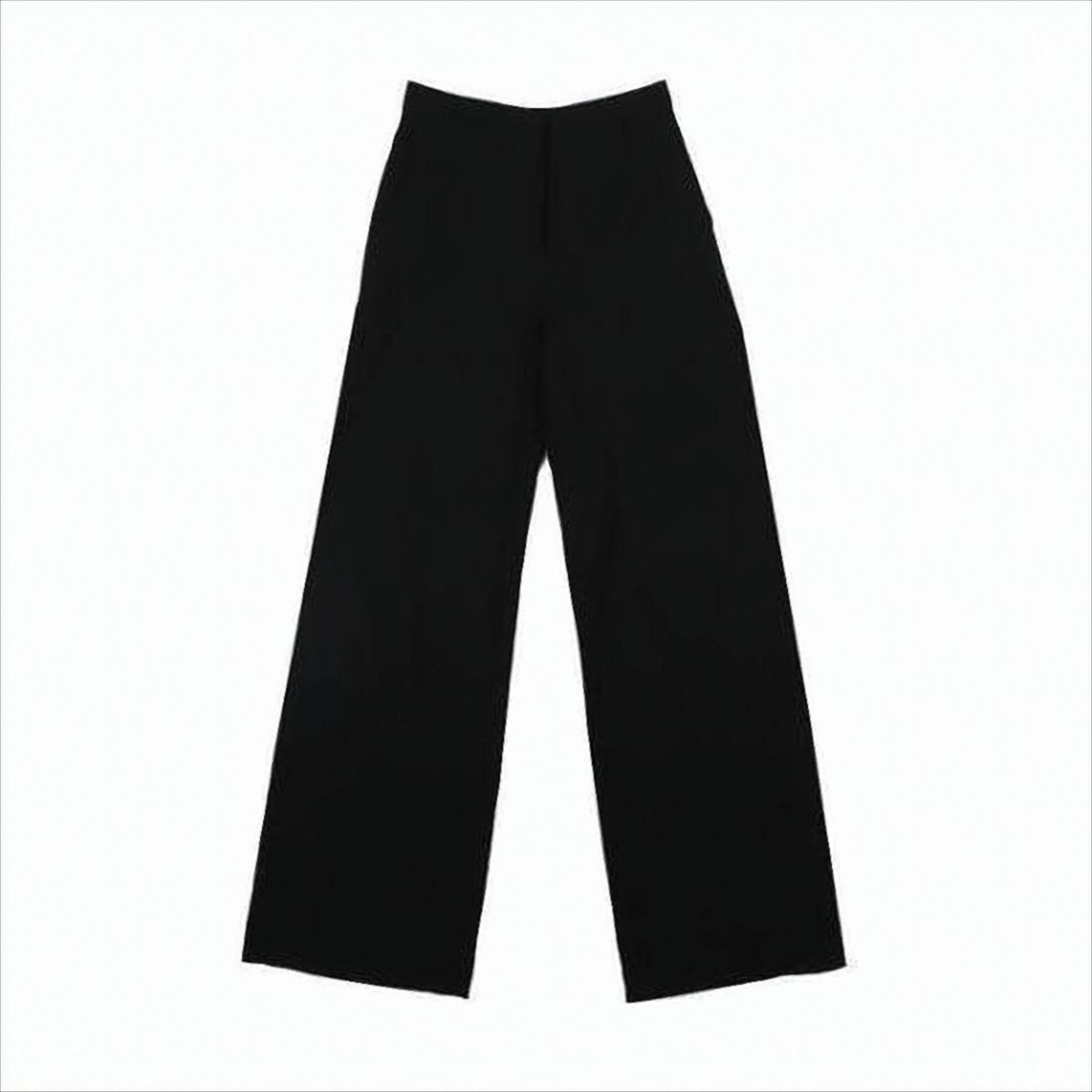 Straight-Leg Pants with High Waist