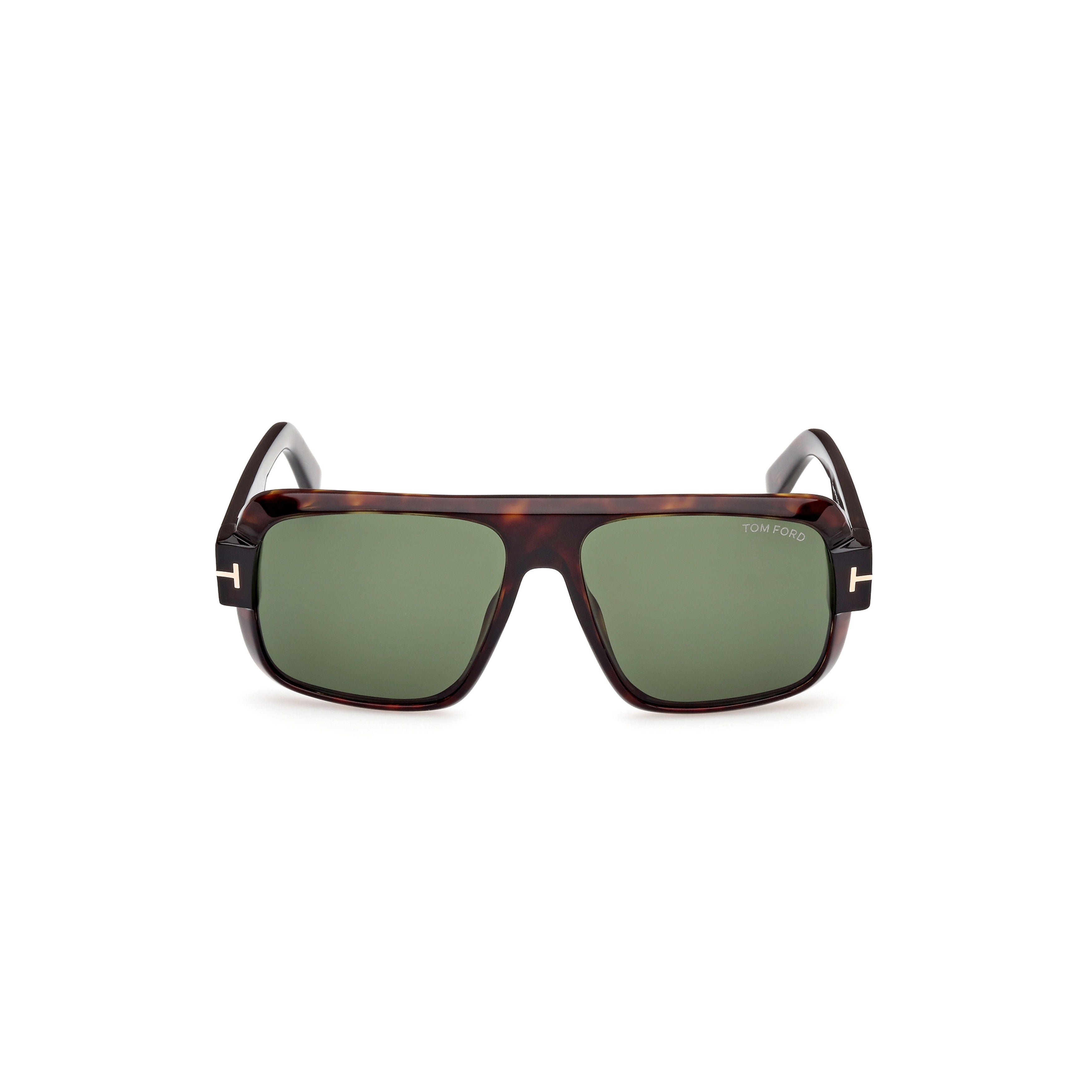 Ft1101 Oversized Tortoiseshell Square Sunglasses