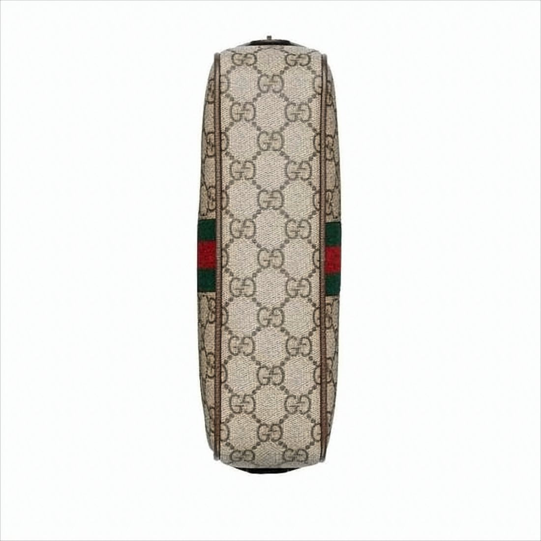 Canvas and Leather Monogram Clutch