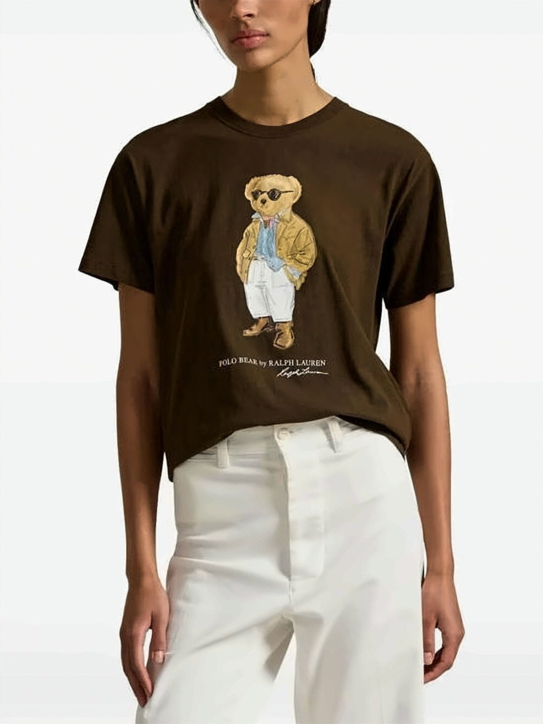 Relaxed Fit Graphic Bear T-Shirt