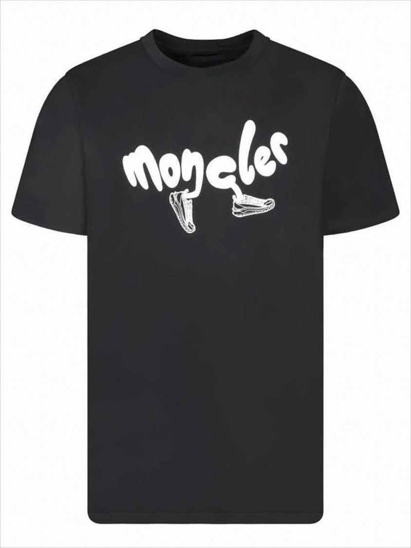 Short-Sleeved T-Shirt with Graphic Logo