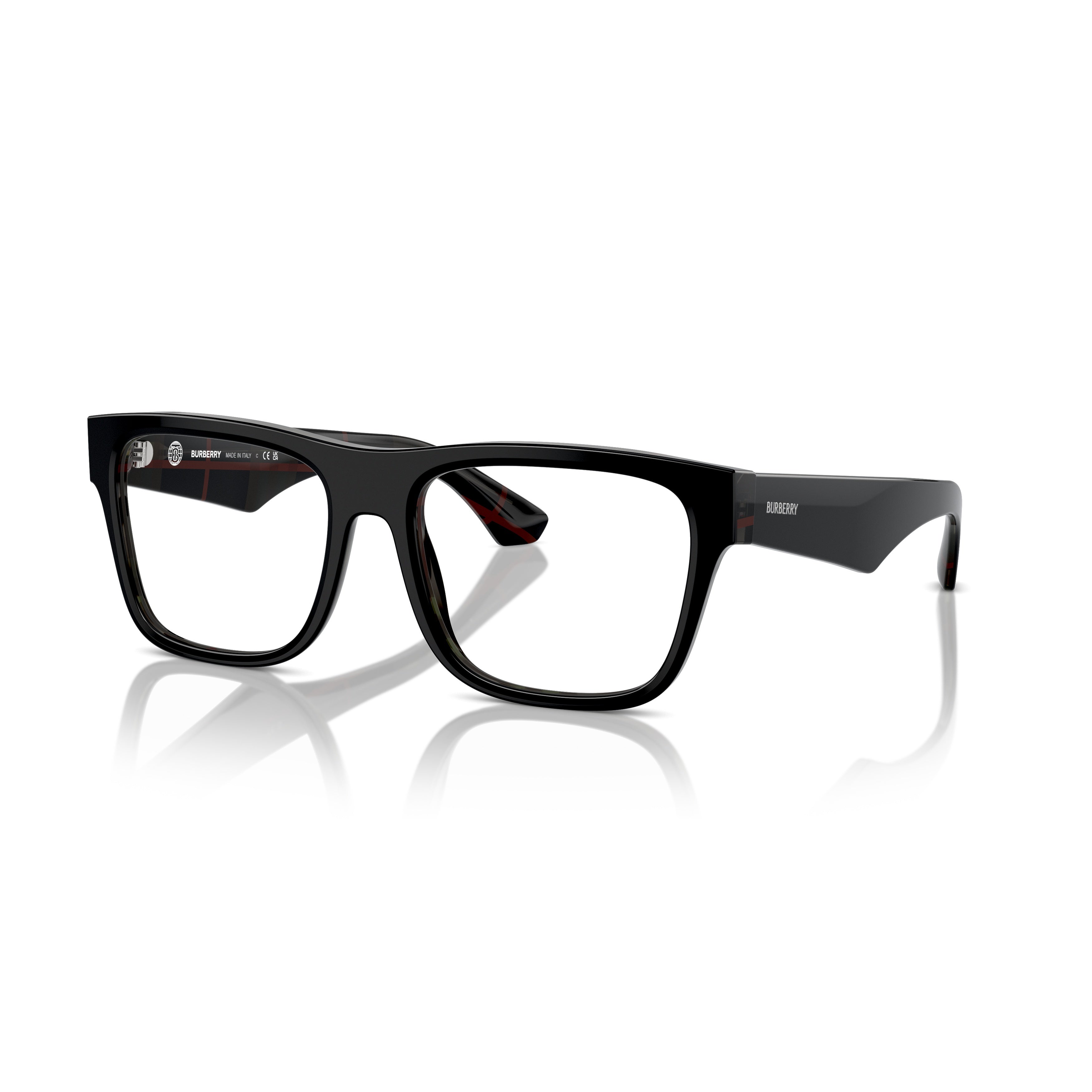 0be2411 Bold Rectangular Acetate Eyeglasses