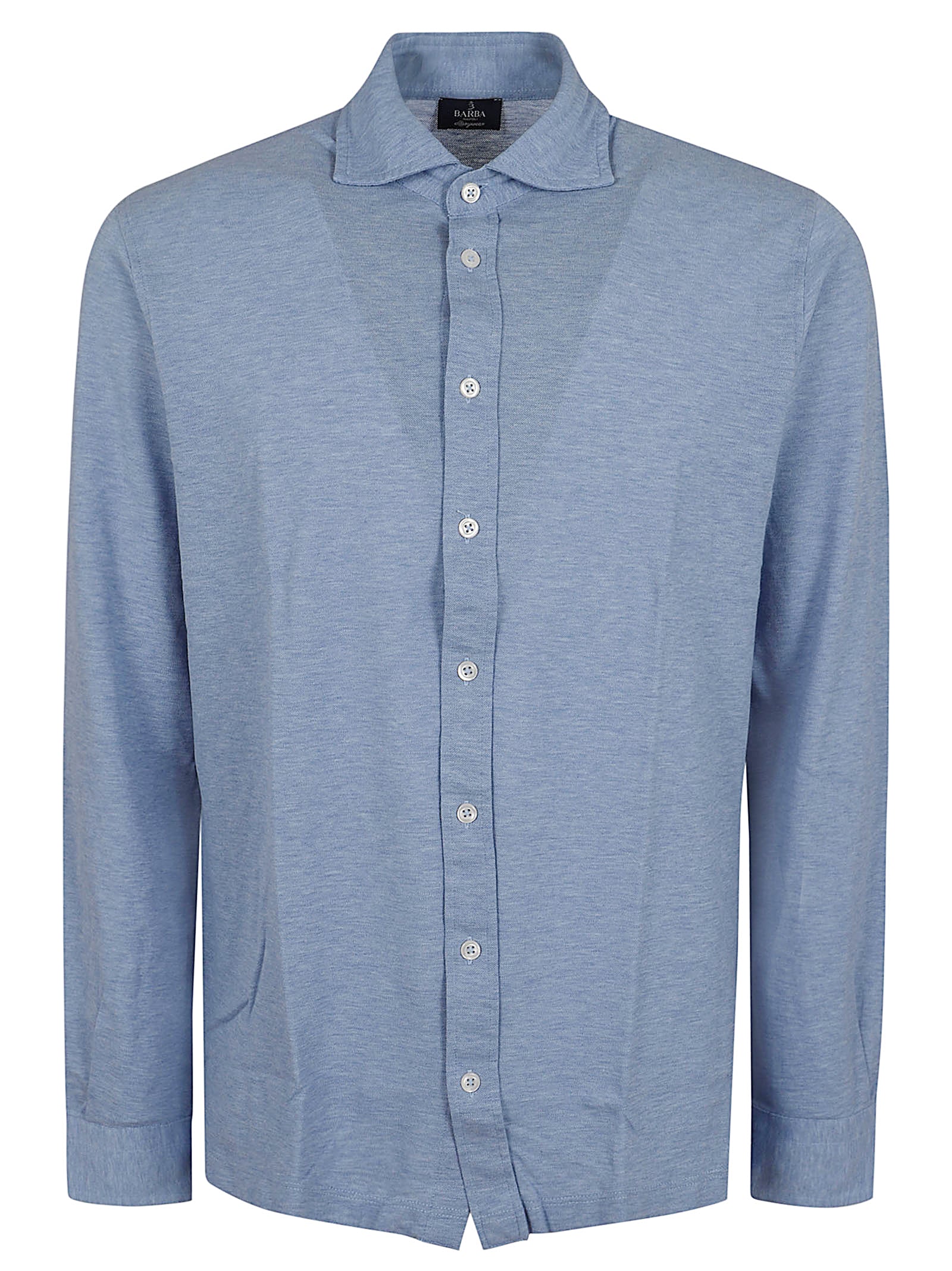 Oversized Blue Cotton Shirt