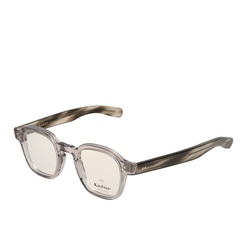 Duka Translucent Smoky Frame Eyeglasses with Gradient Temples