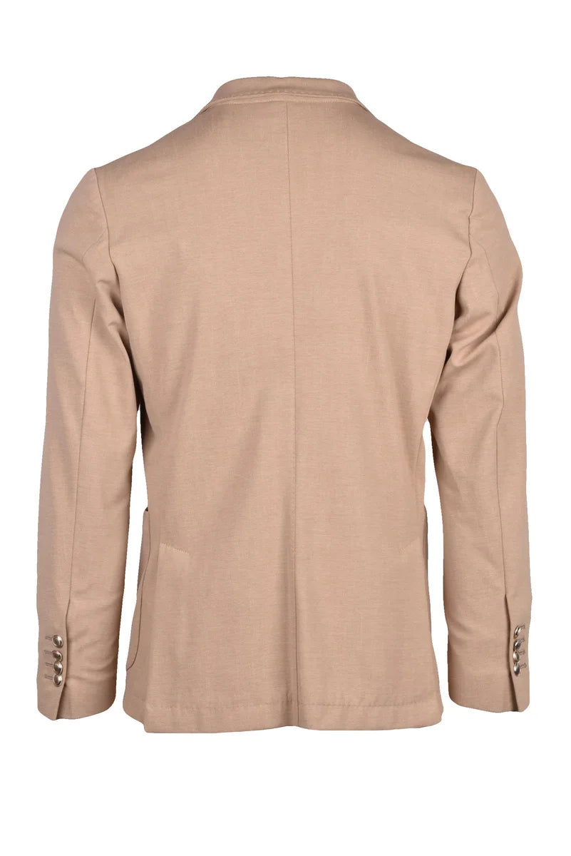 Double-Breasted Jacket - Beige