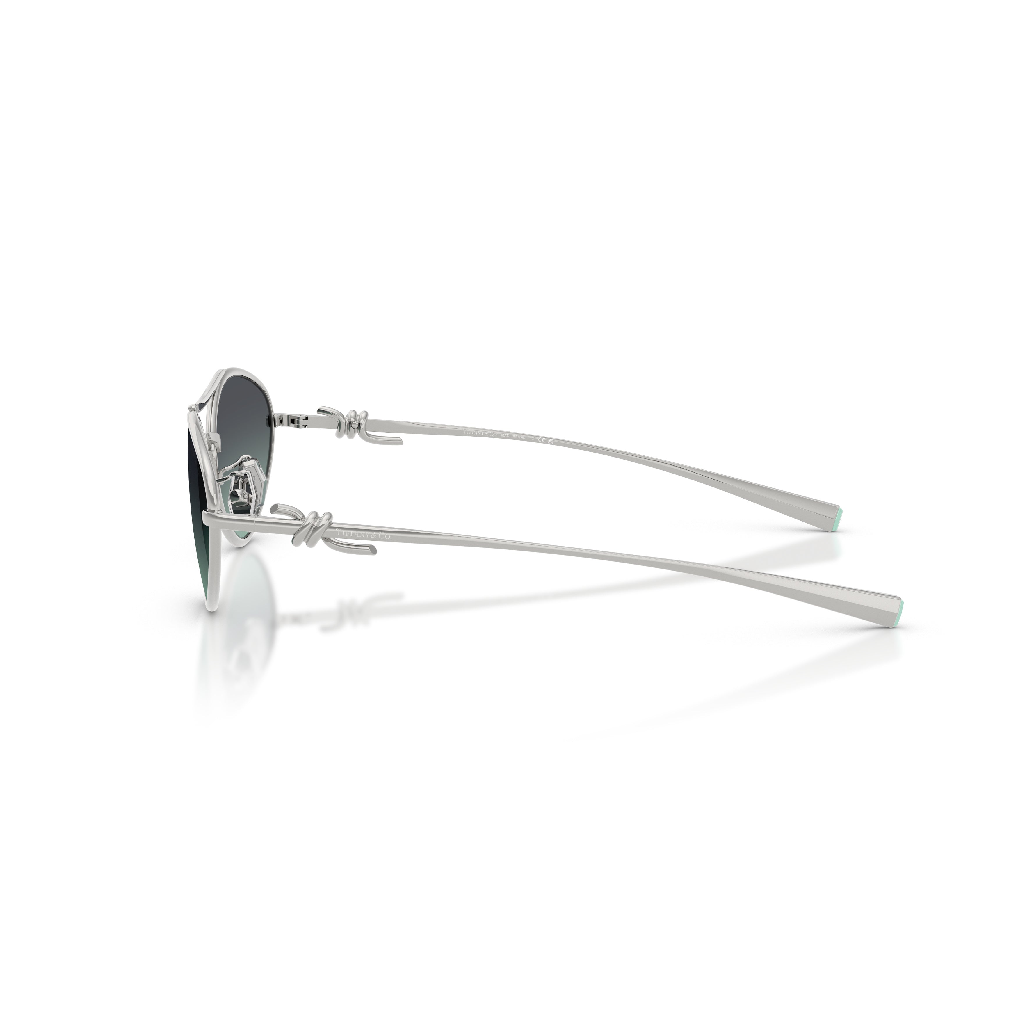 0tf3117 Teardrop Gradient Tint Sunglasses