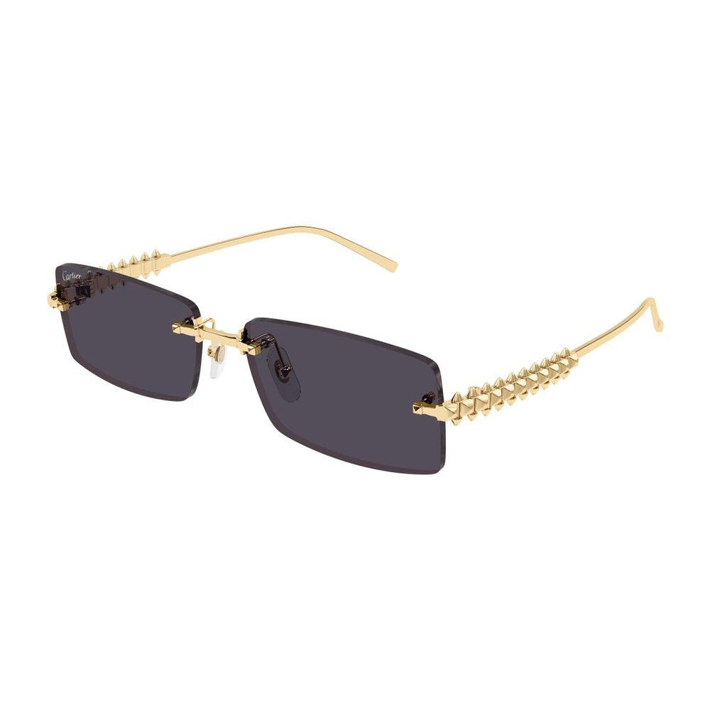 Ct0604S Clash De Rectangular Rimless Sunglasses