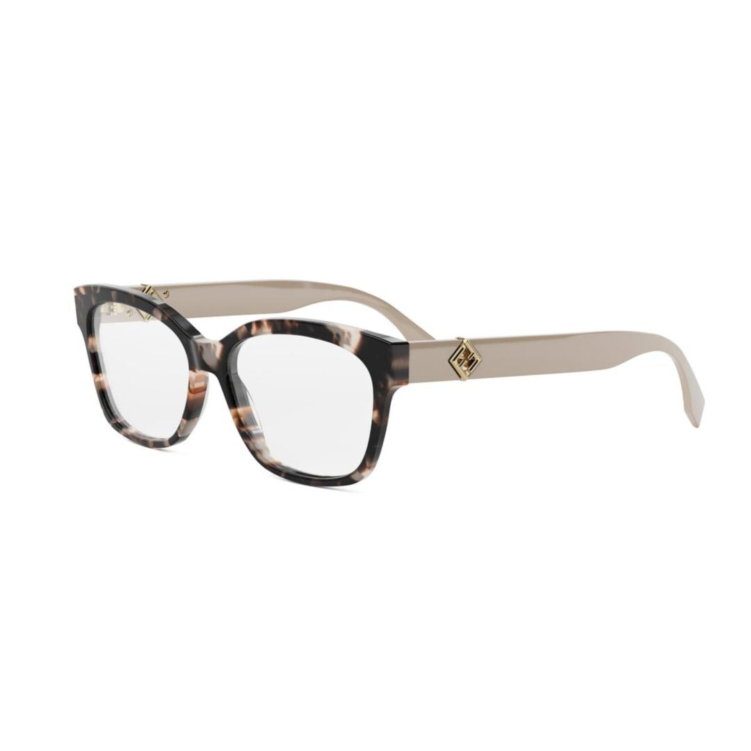 Fe50124i Bold Tortoiseshell Square Frame Sunglasses