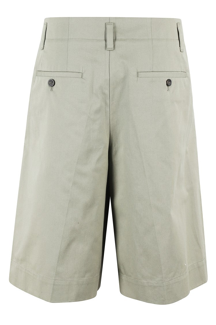 Tailored Bermuda Shorts With Pleats