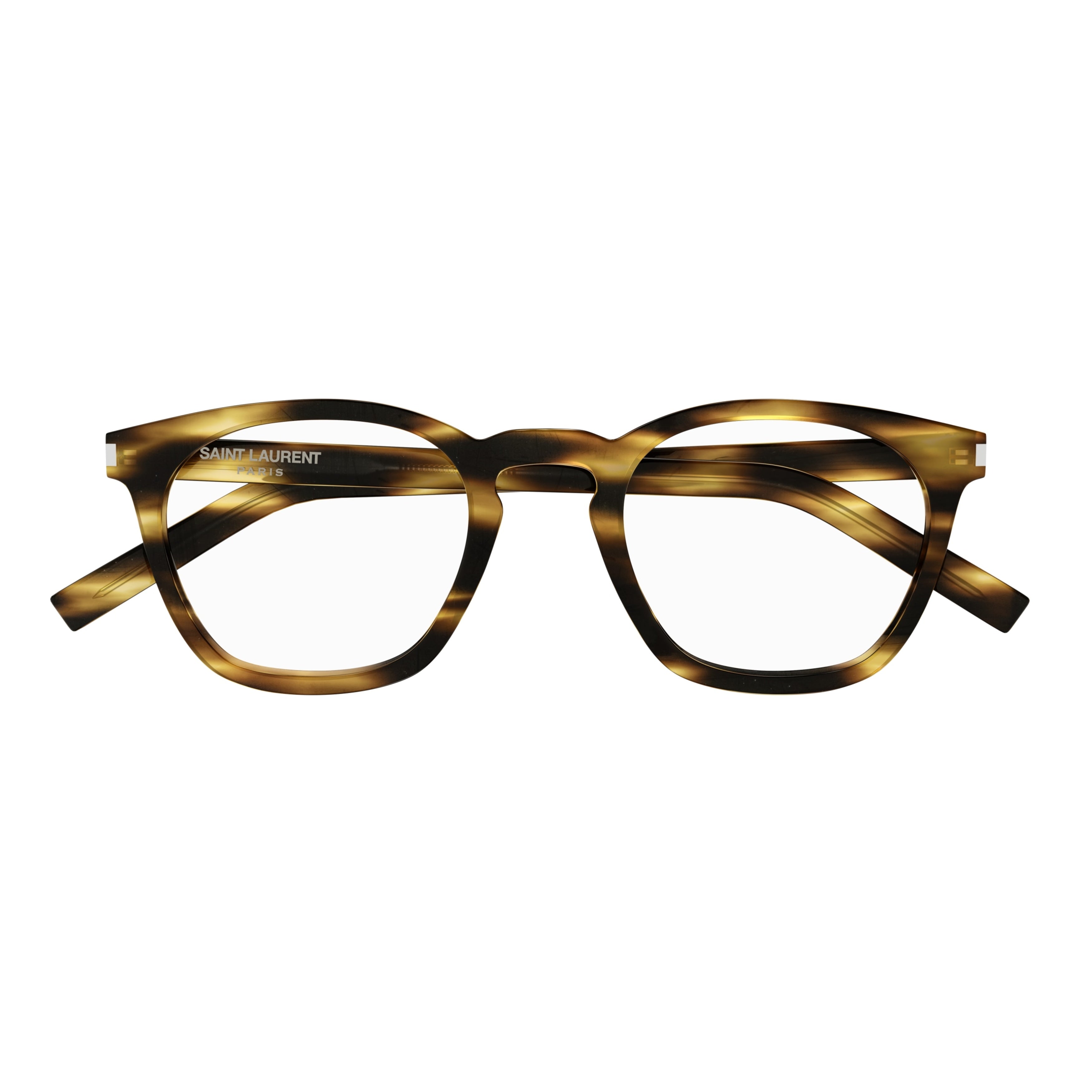 Sl 30 Slim Tortoiseshell Patterned Slim Frame Eyeglasses