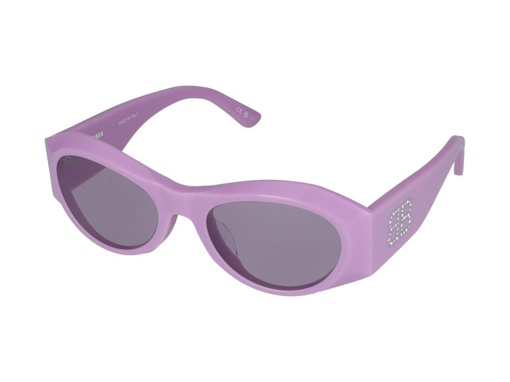 Sunglasses Balenciaga BB0396SK 004 violet violet violet 55/20/145