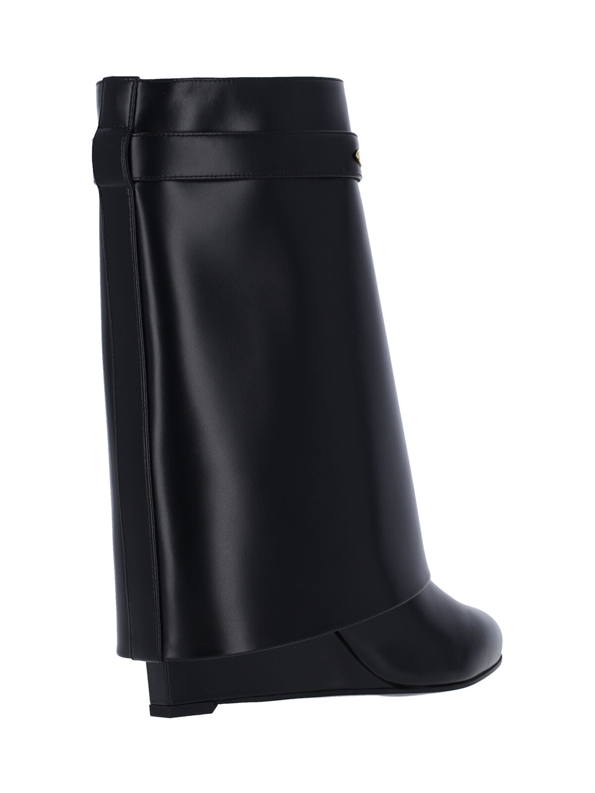 Pointed Toe Ankle Boots with Wrapped Design