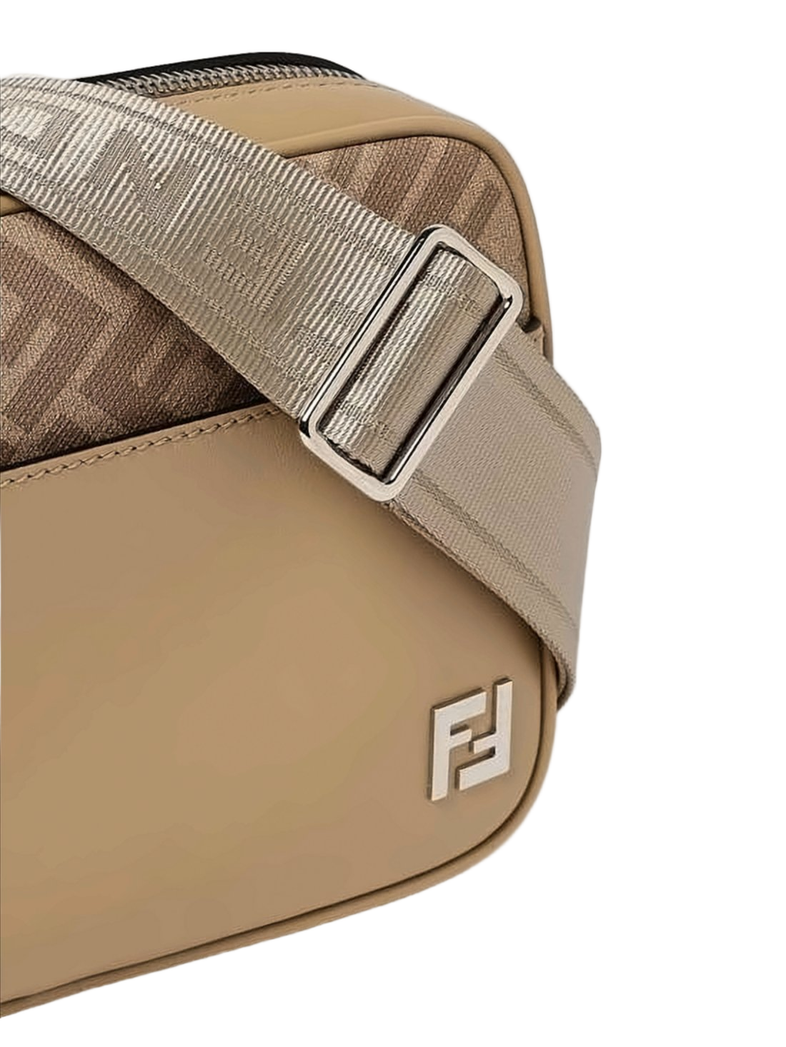 Rectangular Crossbody Bag with Signature Monogram Design