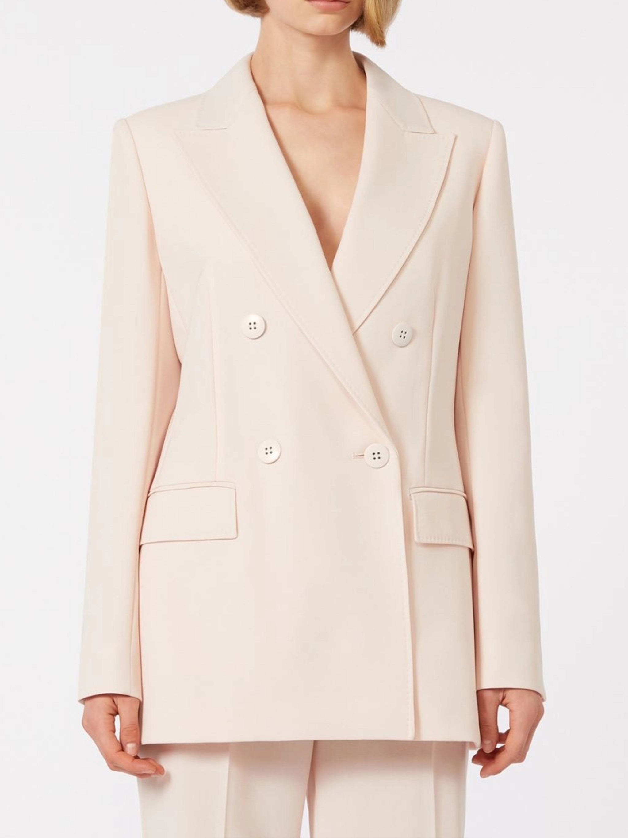 Grembo Double-Breasted Tailored Blazer