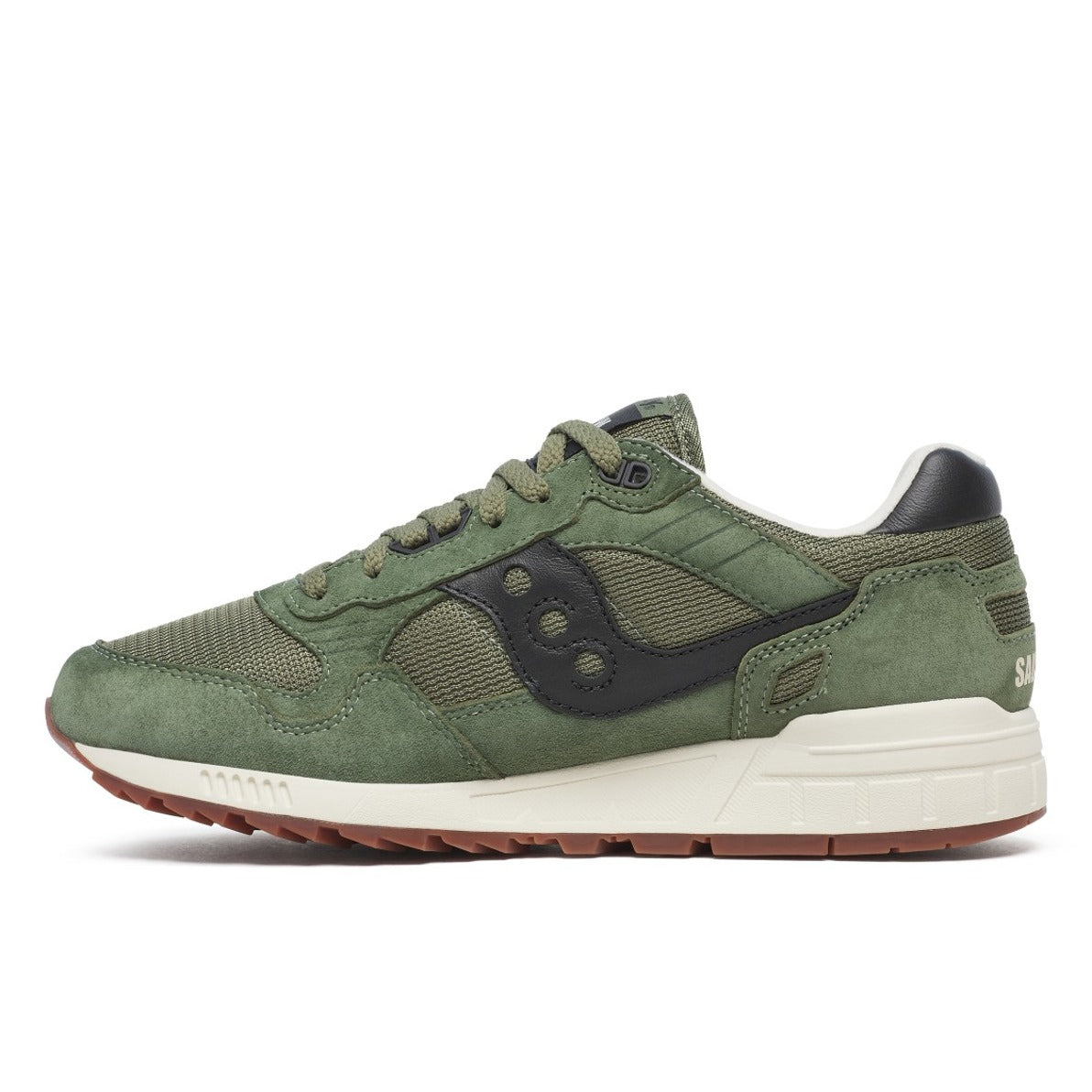 Rolive Green Suede And Leather Sneakers