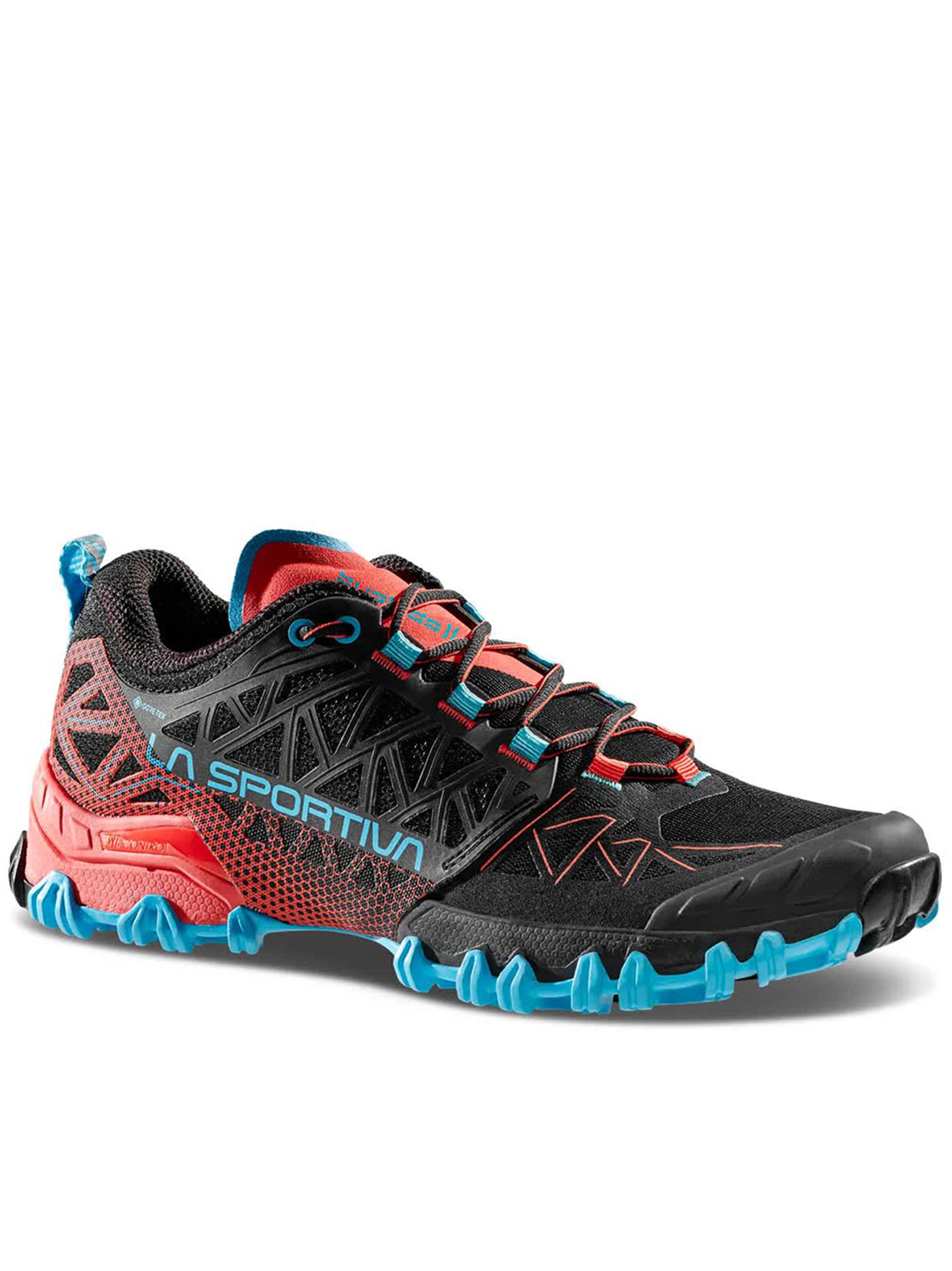 Black/Coral Bushido II W Lightweight Trail Shoe