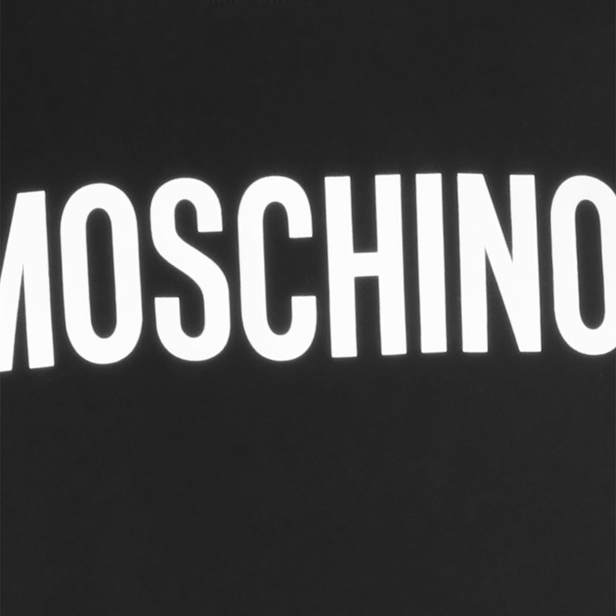 Minimalist Black T-Shirt with Striking White Typography