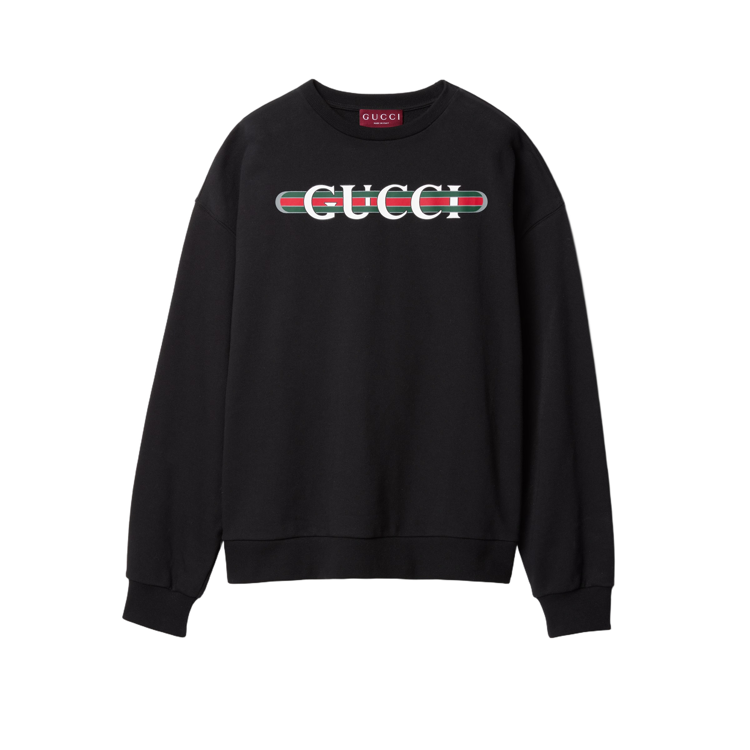 Long-Sleeve Crew Neck Sweatshirt