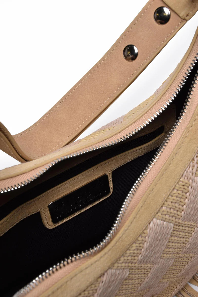 Hobo Terra Straw Fringes - Beige