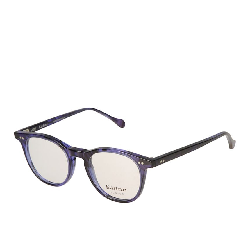 Kubino Rounded Frame Eyeglasses with Keyhole Bridge