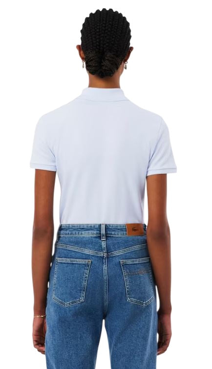 Lilac Slim Fit Cotton Piqué Polo