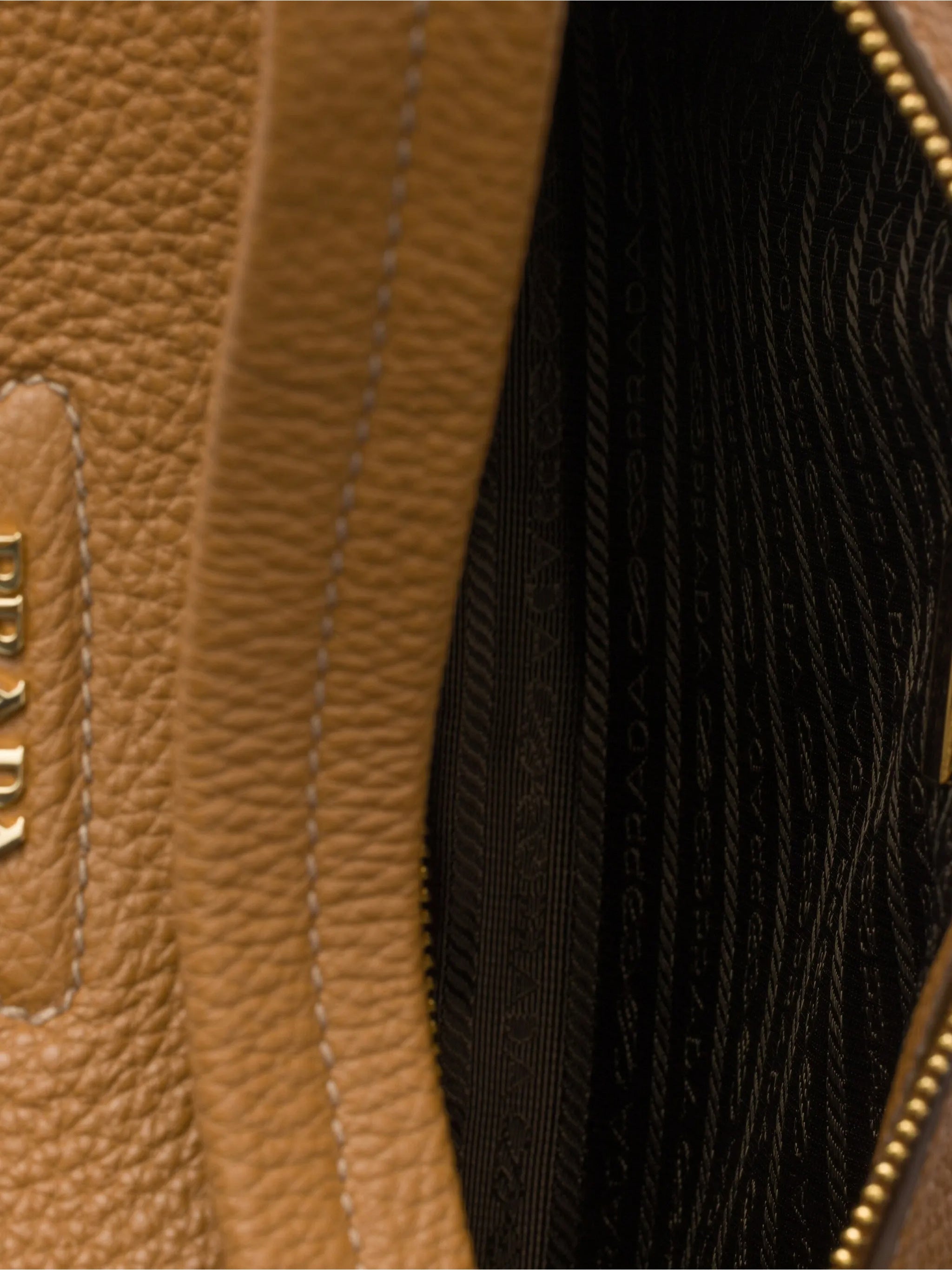 Rich Brown Sacca Pebbled Handbag