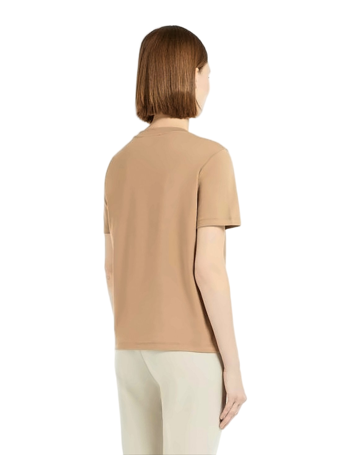 Relaxed Fit Beige T-Shirt