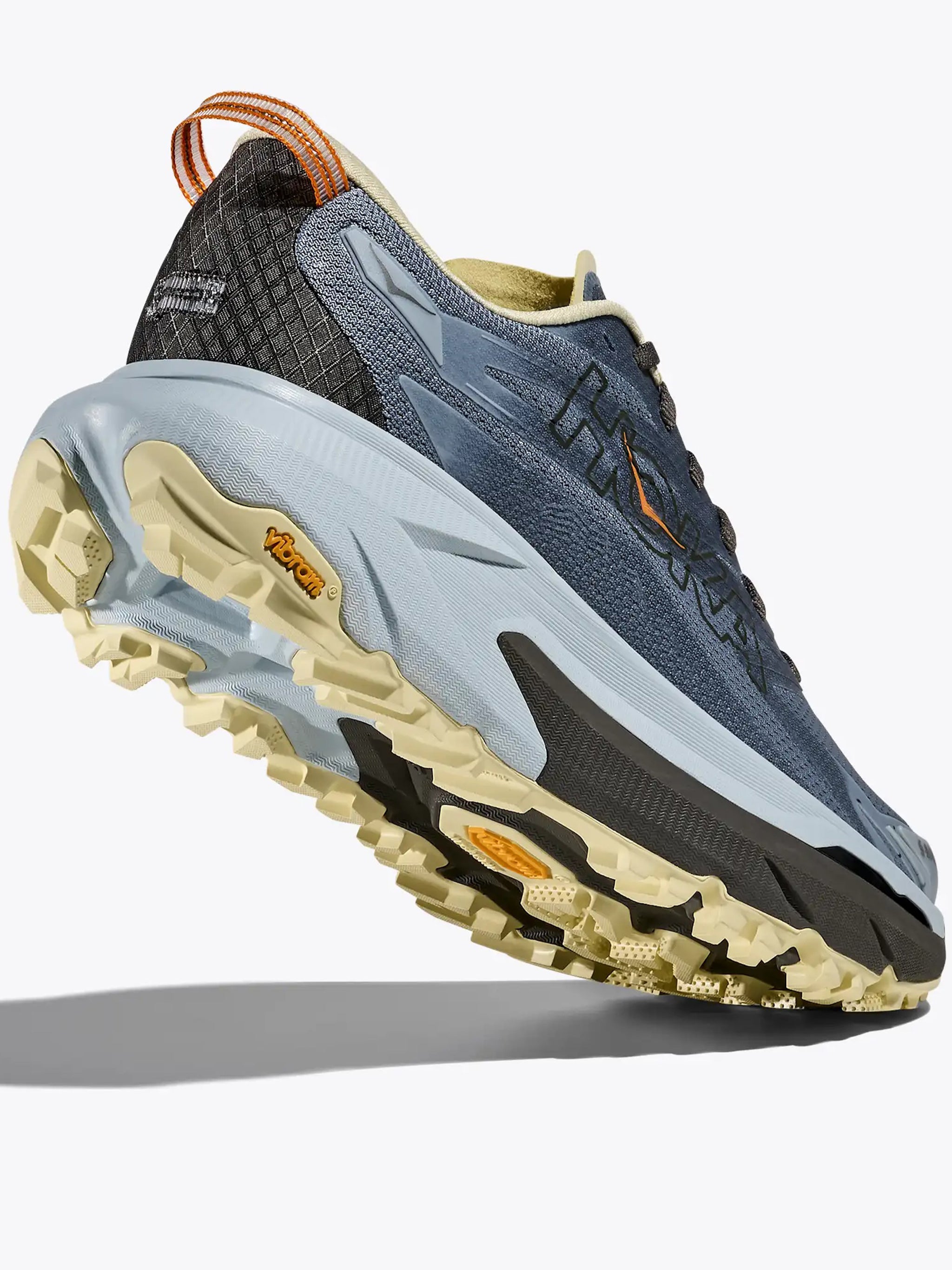 Streamlined Blue-Gray Athletic Sneakers