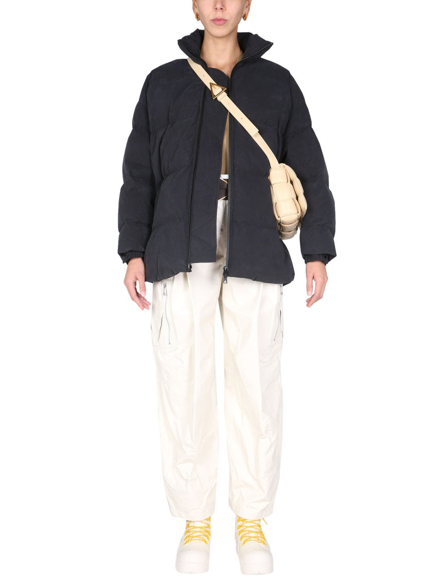 Hooded Down Jacket with Removable Hood