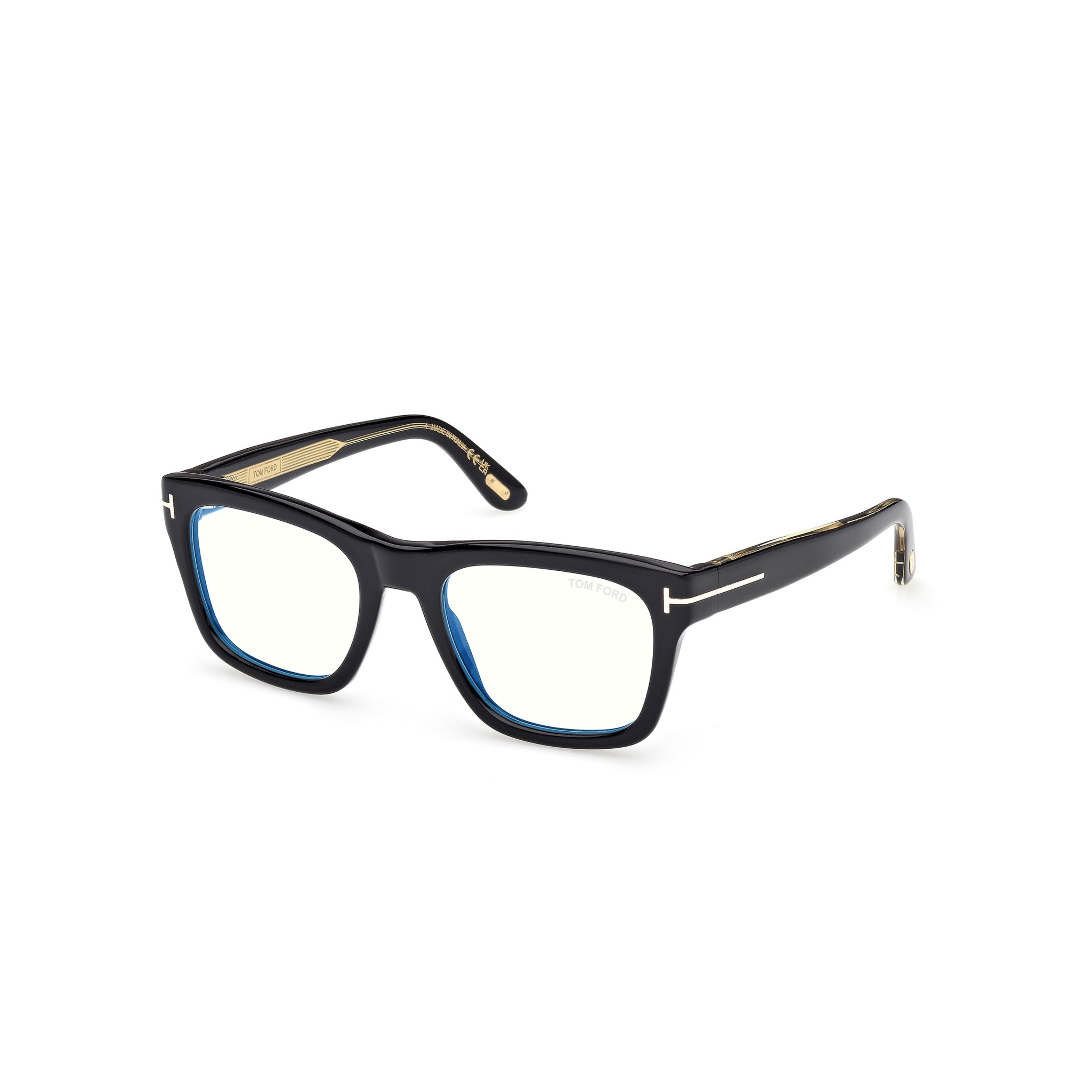 Ft6076-B Rectangular Acetate Eyeglasses