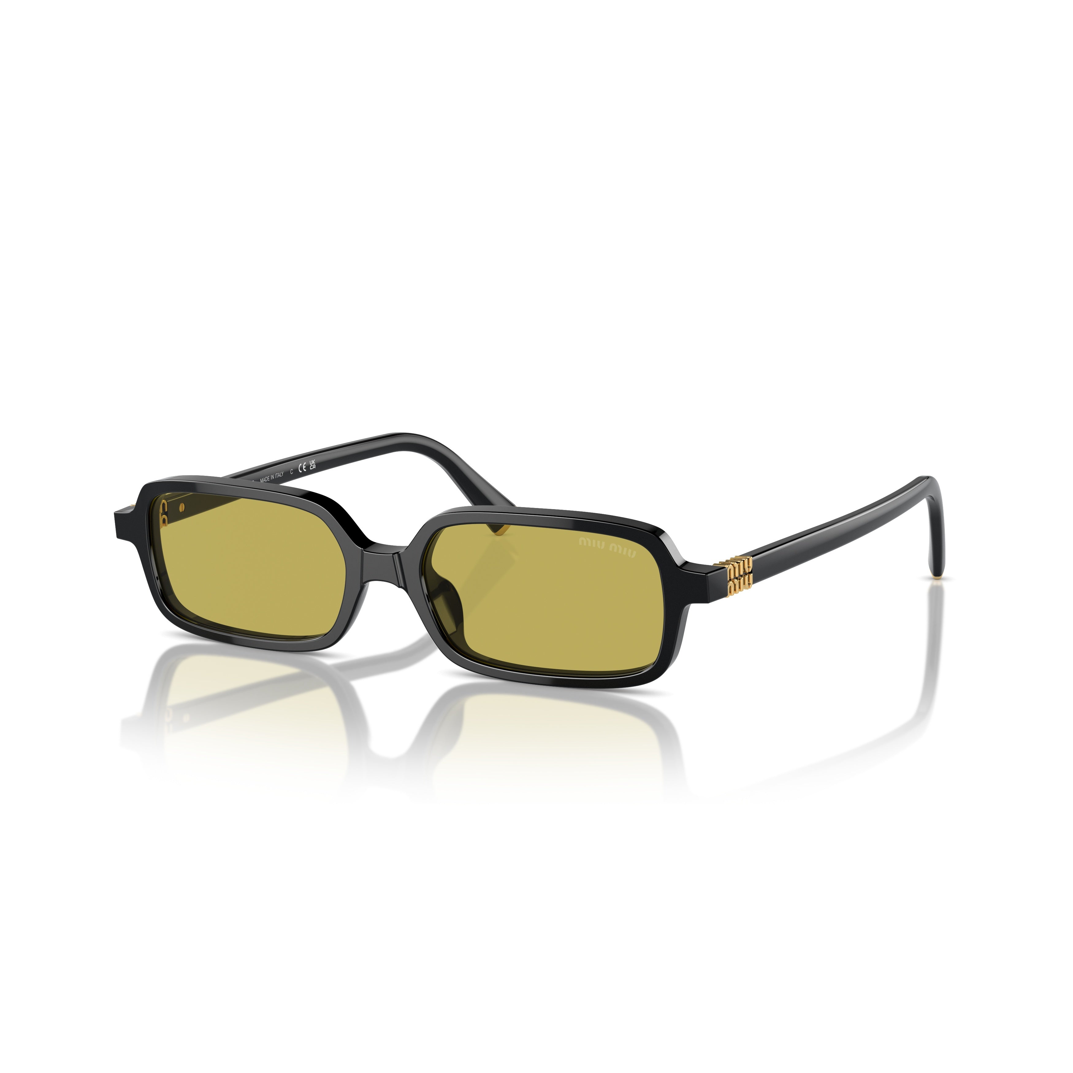 0mu 11zs Rectangular Sunglasses