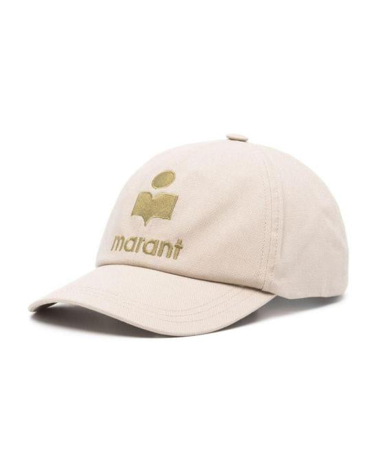 Structured Cotton Cap with Curved Brim