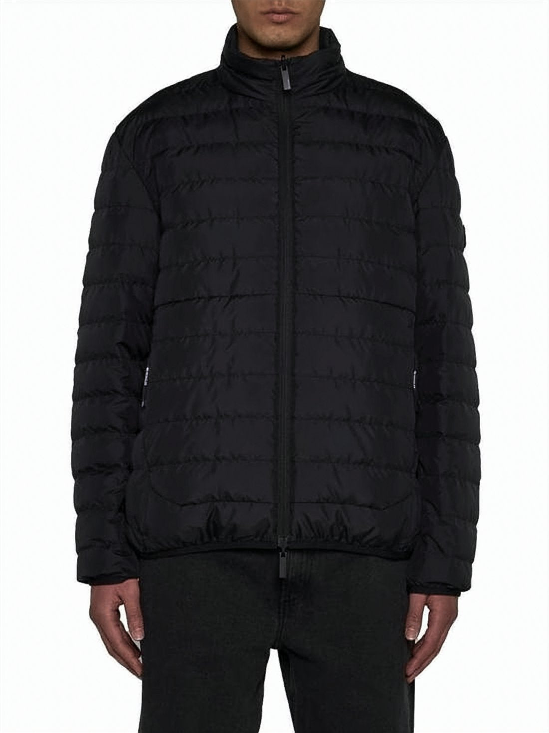Quilted Black Puffer Jacket
