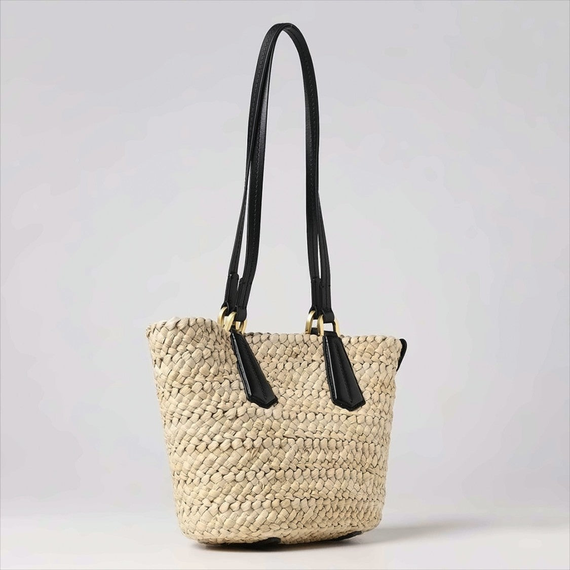Medium Straw Shoulder Bag