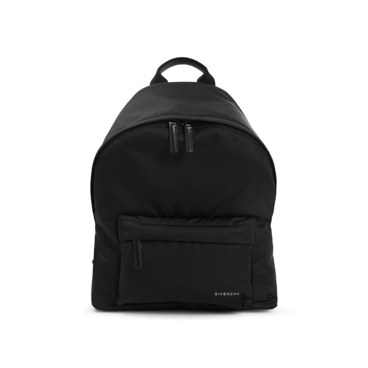 Rounded Silhouette Backpack With Subtle Logo Detail
