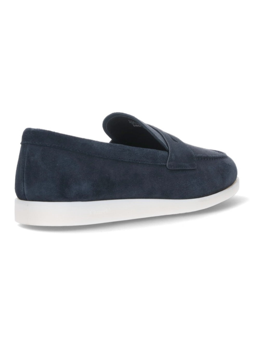 Suede Loafers – Navy