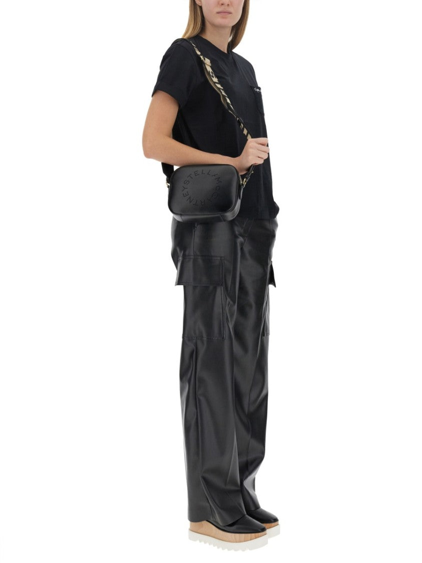 Tailored Black Cargo Pants With Utility Pockets
