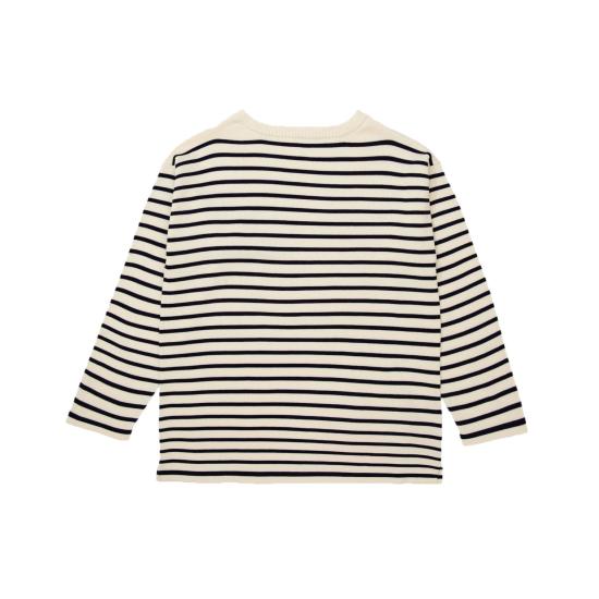 Horizontal Stripe Relaxed Fit Sweater
