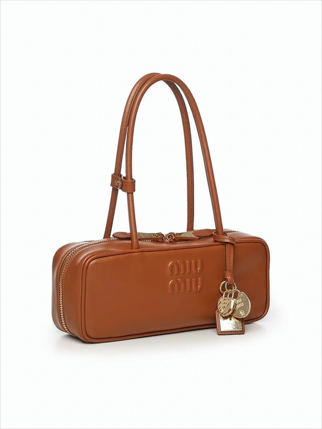 Sleek Calf Leather Tote Bag