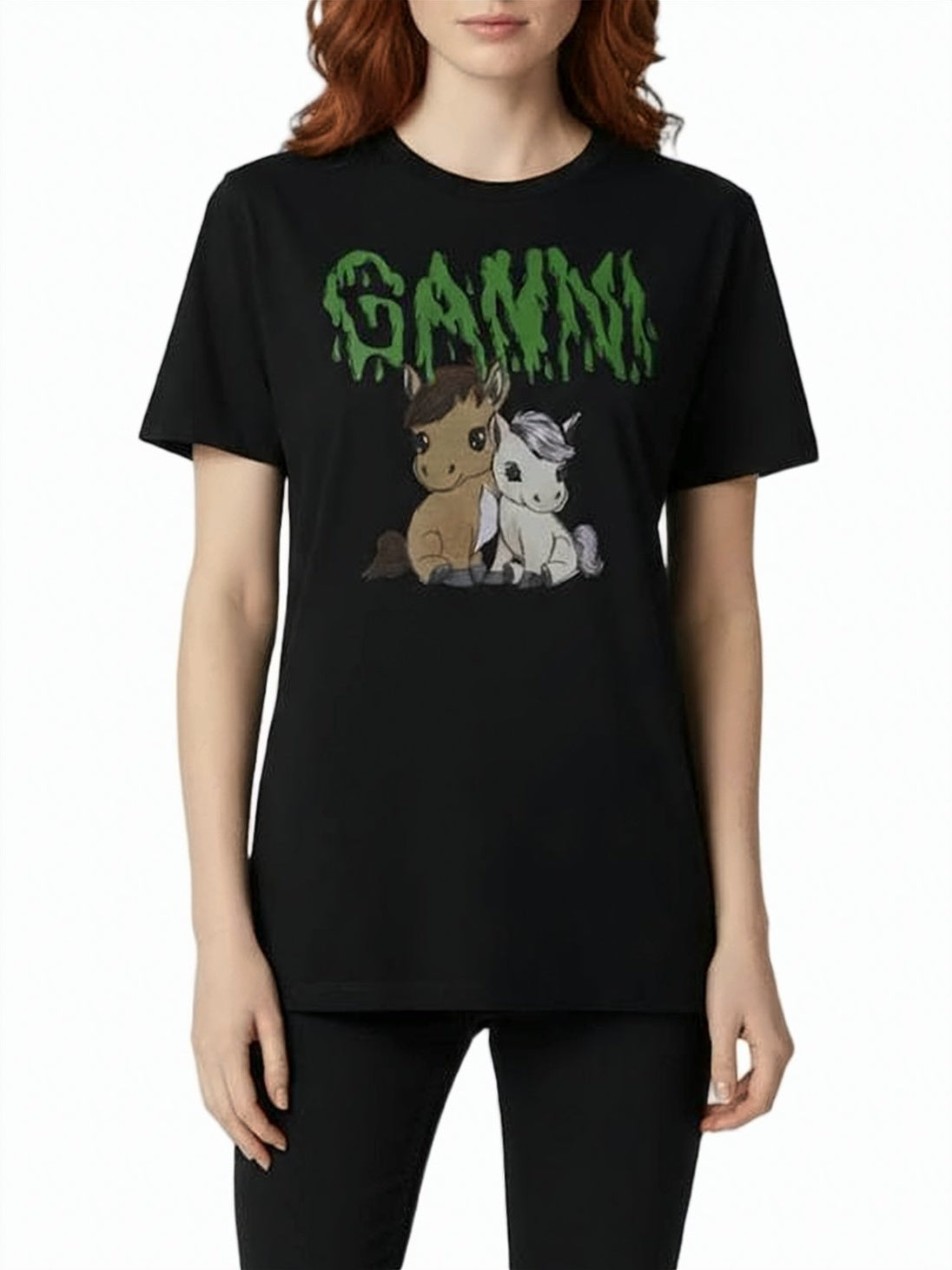 Short-Sleeved Black T-Shirt