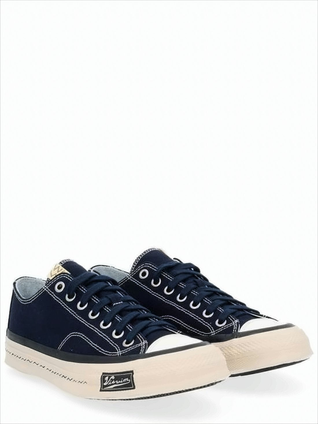 Canvas Low-Top Sneakers with Vibram Outsole