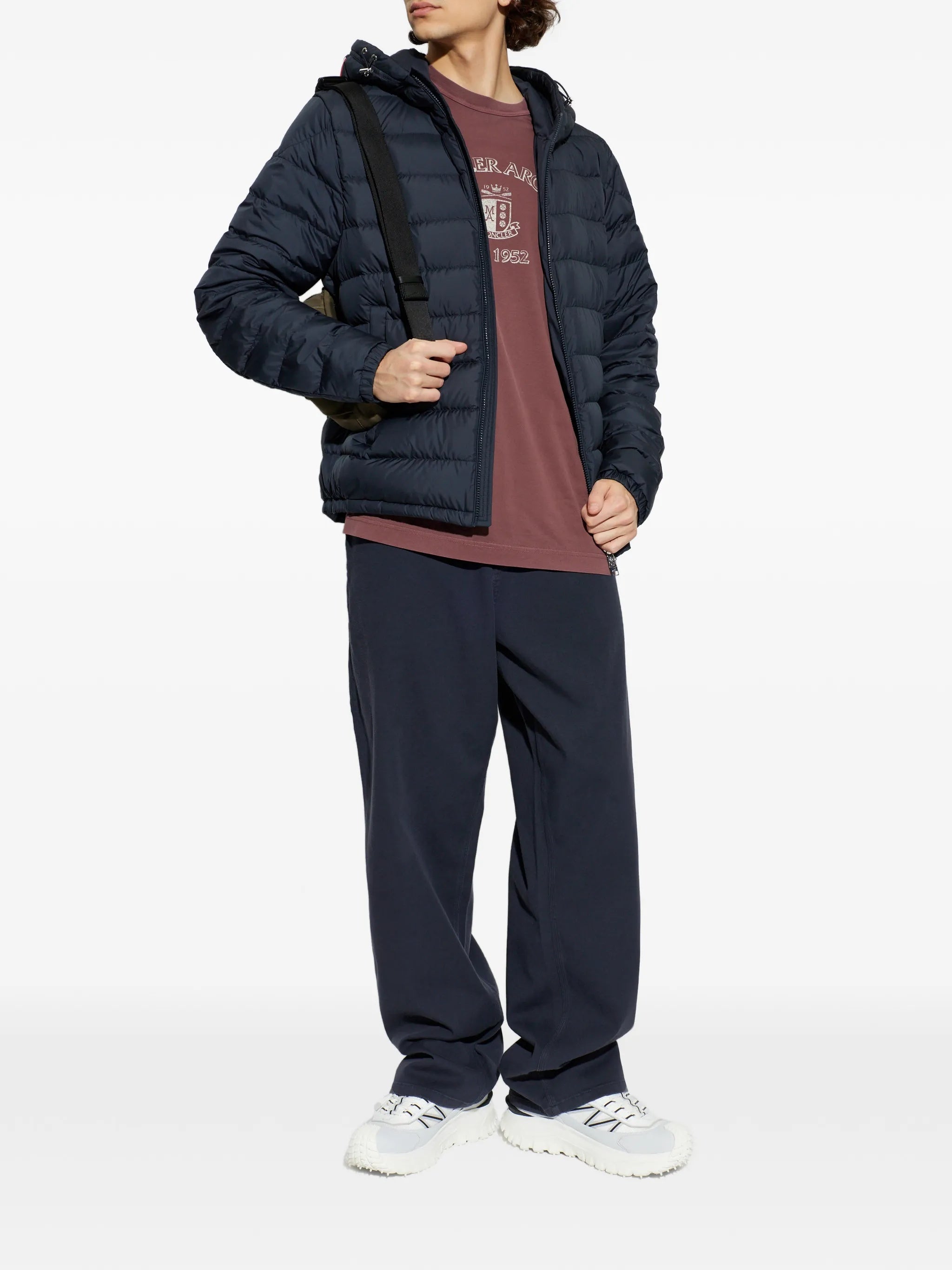 Dark Navy Cargo Track Pants